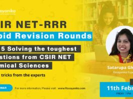 Quick Revision CSIR-NET Exam - Last Minute CSIR-NET Revision For Chemical Sciences