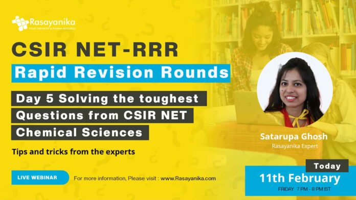 Quick Revision CSIR-NET Exam - Last Minute CSIR-NET Revision For Chemical Sciences