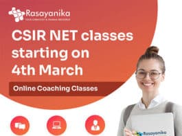 CSIR-NET Chemical Sciences Coaching - Best Coaching, Rasayanika