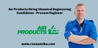 Air Products Hiring Chemical Engineering Candidates - Process Engineer