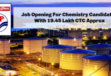 Job Opening For Chemistry Candidates With 19.45 Lakh CTC Approx @ Hindustan Petroleum Corporation Limited (1)