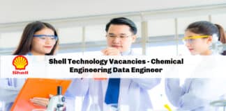 Shell Technology Vacancies - Chemical Engineering Data Engineer