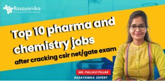 pharma and chemistry jobs after NET