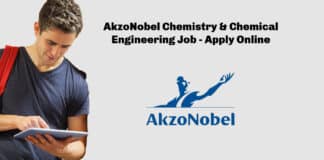 AkzoNobel Chemistry & Chemical Engineering Job - Apply Online