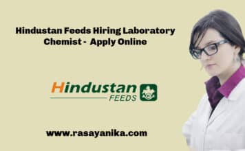 Hindustan Feeds Hiring Laboratory Chemist – Candidates Apply Online Hindustan Feeds Hiring Laboratory Chemist - Candidates Apply Online