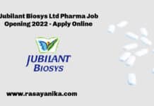 Jubilant Biosys Ltd