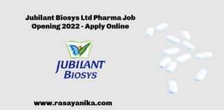 Jubilant Biosys Ltd