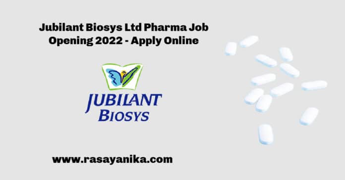 Jubilant Biosys Ltd
