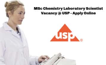 MSc Chemistry Laboratory Scientist Vacancy @ USP – Apply Online MSc Chemistry Laboratory Scientist Vacancy @ USP - Apply Online