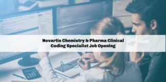 Novartis Chemistry & Pharma Clinical Coding Specialist Job Opening