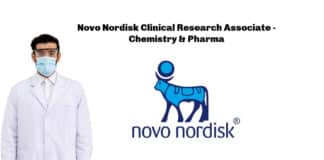 Novo Nordisk Clinical Research Associate - Chemistry & Pharma