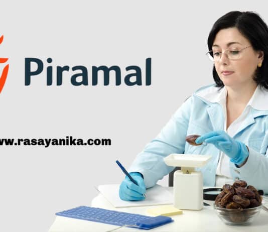 Piramal Ltd B Pharma Job Opening - QC Executive Post Vacancy