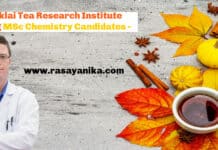 Tocklai Tea Research Institute Hiring MSc Chemistry Candidates - Applications Invited