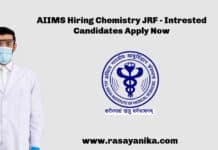 AIIMS Hiring Chemistry JRF - Intrested Candidates Apply Now