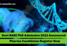 Pharma Candidates Register Now