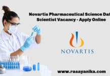 Novartis Pharmaceutical Science Data Scientist Vacancy - Apply Online