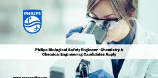 Philips Biological Safety Engineer - Chemistry & Chemical Engineering Candidates Apply