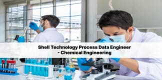 Shell Technology Process Data Engineer - Chemical Engineering