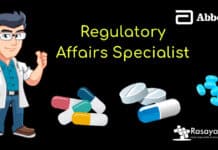 Abbott Regulatory Specialist Vacancy - Pharma & Chemistry Job