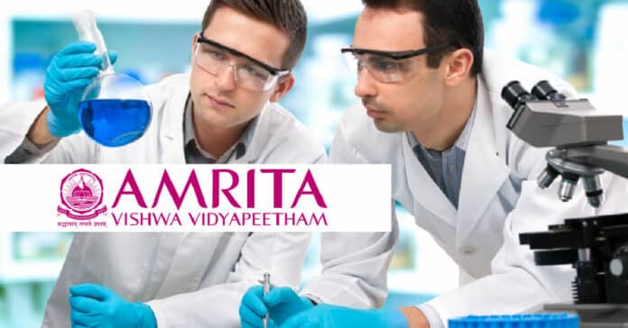 Amrita Vishwa Vidyapeetham Hiring Chemistry JRF leading to PhD - Apply Online