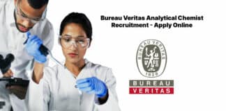 Bureau Veritas Analytical Chemist Recruitment - Apply Online
