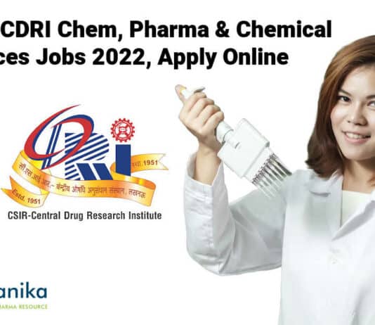 CSIR-CDRI Jobs 2022
