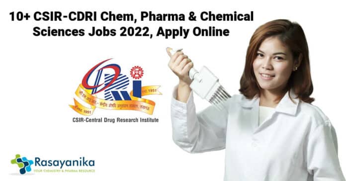 CSIR-CDRI Jobs 2022