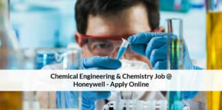 Chemical Engineering & Chemistry Job @ Honeywell - Apply Online