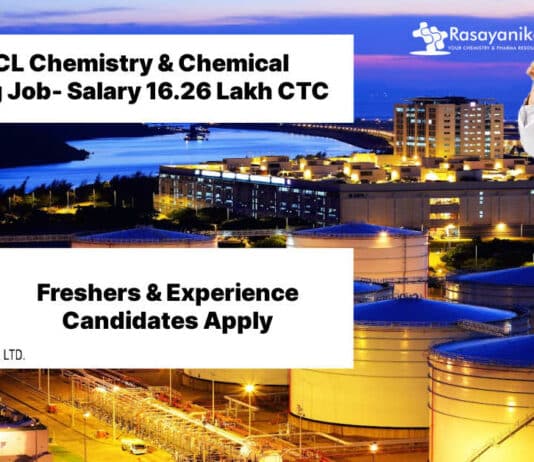 Govt HPCL Chemistry & Chemical Engineering Job - Freshers & Experience Apply - Salary 16.26 Lakh CTC