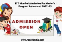 ICT Mumbai Admission For Master's Program Announced 2022-23 - Applications Invited