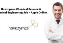 Novozymes Chemical Science & Chemical Engineering Job - Apply Online