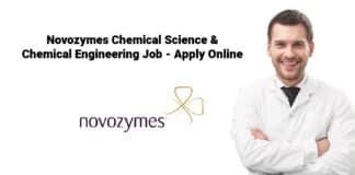 Novozymes Chemical Science & Chemical Engineering Job - Apply Online