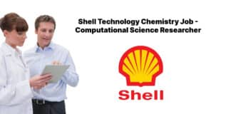 Shell Technology Chemistry Job - Computational Science Researcher