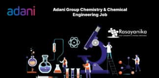 Adani Group Chemistry & Chemical Engineering Job - Apply Online