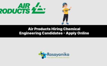 Air Products Hiring Chemical Engineering Candidates – Apply Online Air Products Hiring Chemical Engineering Candidates - Apply Online