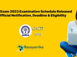 GATE Exam 2023 Examination Schedule Released - Official Notification, Deadline & Eligibility