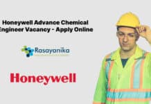 Honeywell Advance Chemical Engineer Vacancy - Apply Online