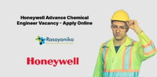 Honeywell Advance Chemical Engineer Vacancy - Apply Online