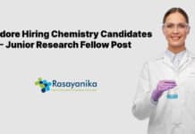 IIT Indore Hiring Chemistry Candidates - Junior Research Fellow Post