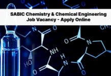 SABIC Chemistry & Chemical Engineering Job Vacancy - Apply Online