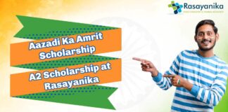 Aazadi Ka Amrit Scholarship - A2 Scholarship at Rasayanika