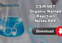 CSIR Organic Chemistry Notes