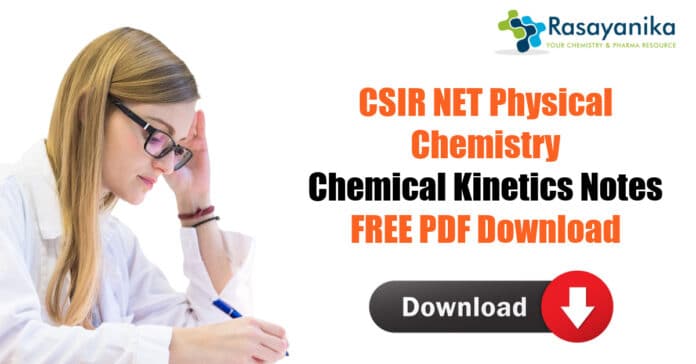 CSIR Physical Chemistry Notes