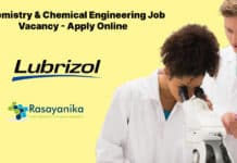 Lubrizol Chemistry & Chemical Engineering Job - Apply Online