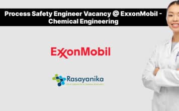 Process Safety Engineer Vacancy @ ExxonMobil – Chemical Engineering Process Safety Engineer Vacancy @ ExxonMobil - Chemical Engineering