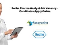 Roche Pharma Analyst Job Vacancy - Candidates Apply Online