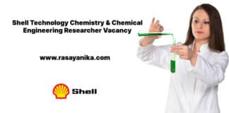 Shell Technology Chemistry & Chemical Engineering Researcher Vacancy