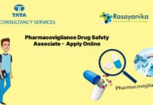 Tata Consultancy Services Hiring Pharmacovigilance Drug Safety Associate - Apply Online