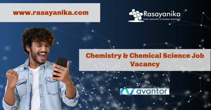 Chemistry & Chemical Science Job Vacancy @ Avantor - Apply Online Chemistry & Chemical Science Job Vacancy @ Avantor - Apply Online