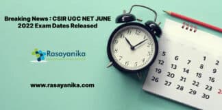 Breaking News : CSIR UGC NET JUNE 2022 Exam Dates Released